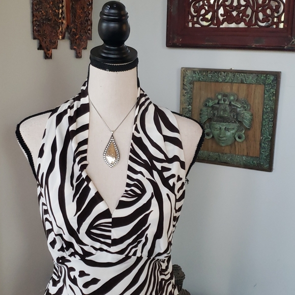 Rafaella Tops - EUC Rafealla Zebra Top
